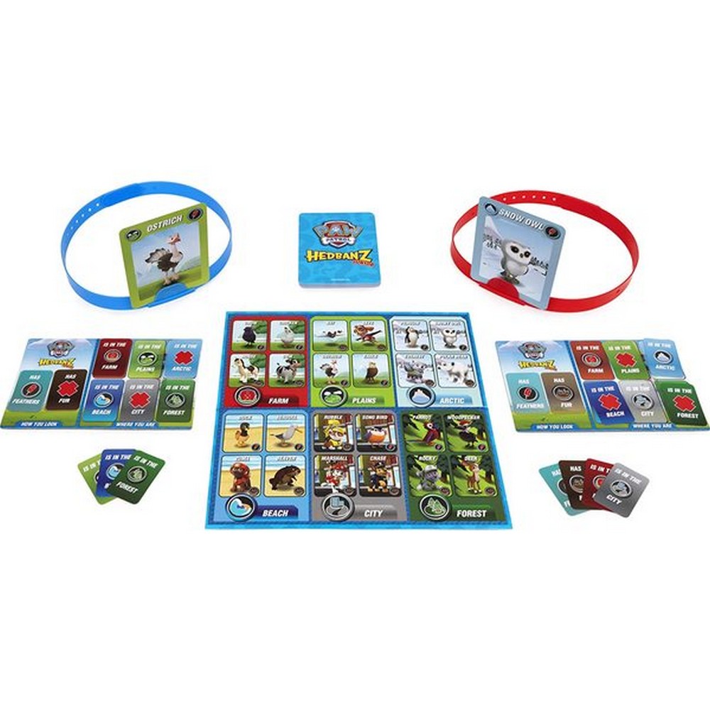 Hedbanz Junior Paw Patrol joc de societate multilingvistic