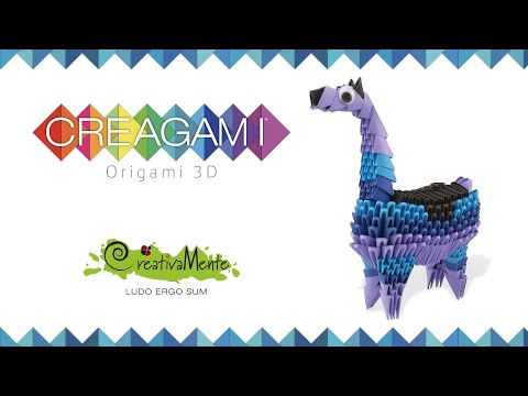 Creagami - Set origami 3D, Lama