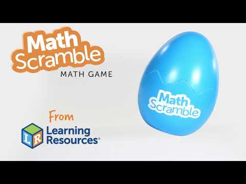 Math Scramble joc de societate în limba engleză