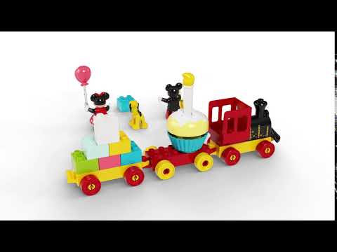 LEGO DUPLO -  Trenul aniversar Mickey si Minnie 10941, 22 piese