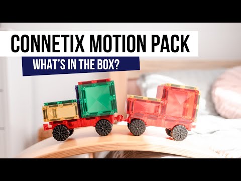 Connetix Magnetic Tiles, Motion Pack 24 de piese