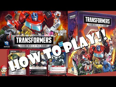 Transformers Deck-Building Game joc de societate în limba engleză