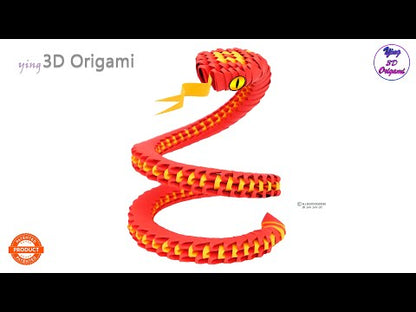 Origami 3D, Creagami - Șarpe
