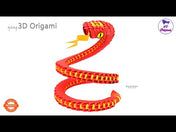 Creagami - Set origami 3D, Șarpe