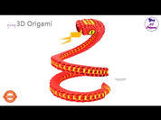 Creagami - Set origami 3D, Șarpe