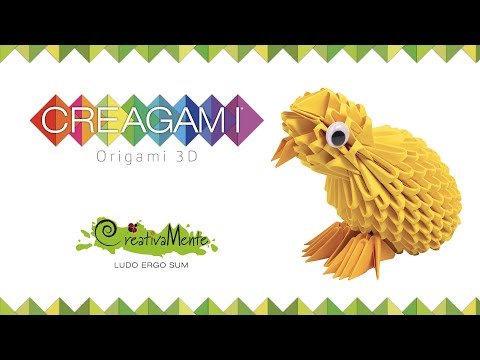 Creagami - Set origami 3D, Pui