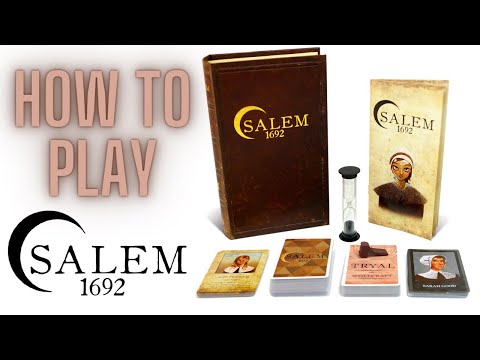 Salem 1692, joc de societate în limba engleză