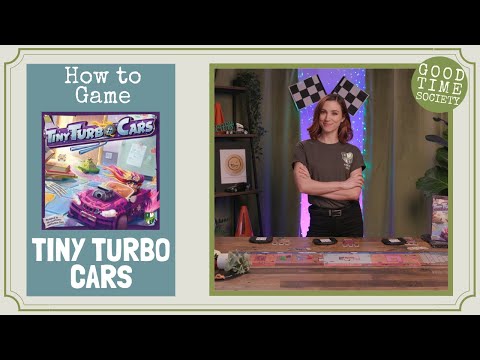 Tiny Turbo Cars, joc de societate în limba engleză