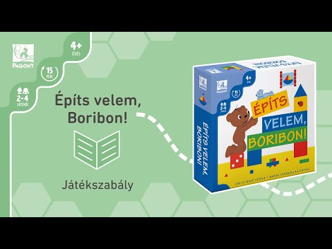 Építs velem, Boribon! joc de societate în limba maghiară