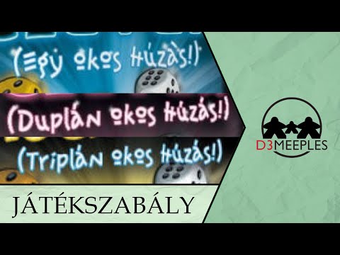 Clever hoch Drei, Triplán okos húzás joc de societate în limba maghiară
