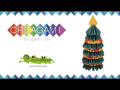Origami 3D, Creagami-Set ornamente de Crăciun