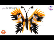 Creagami - Set origami 3D, Fluture