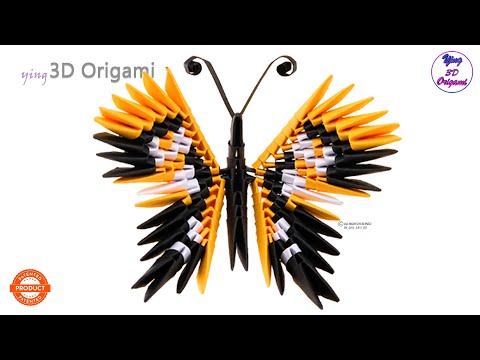 Creagami - Set origami 3D, Fluture