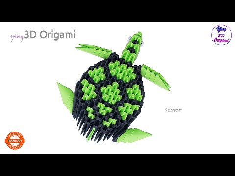 Creagami - Set origami 3D, Țestoasă