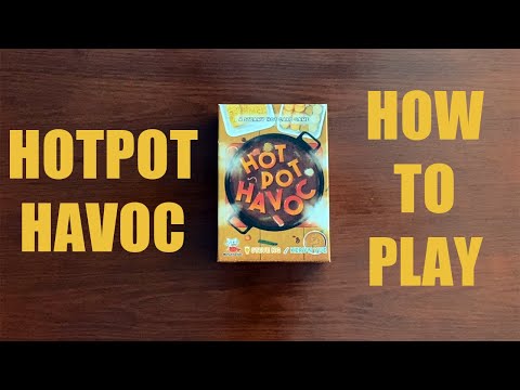 Hotpot Havoc joc de societate în limba engleză