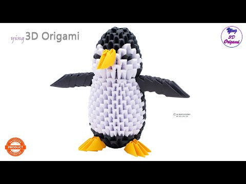 Creagami - Set origami 3D, Pingvin