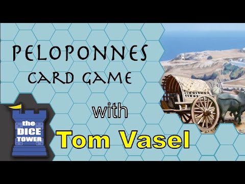 Peloponnes Card Game joc de societate în limba engleză