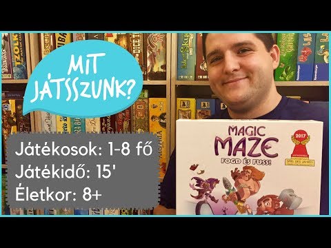 Magic Maze, joc de societate în limba maghiară