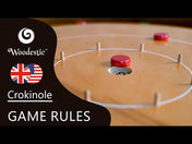 Mini Crokinole Készlet – Dió joc de societate în limba maghiară