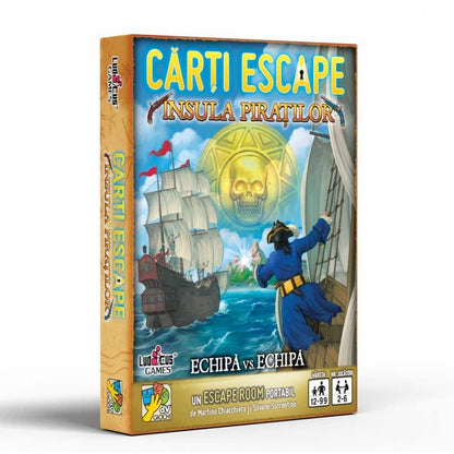 Carti Escape Insula piratilor - Jocozaur.ro - Omul potrivit la jocul potrivit