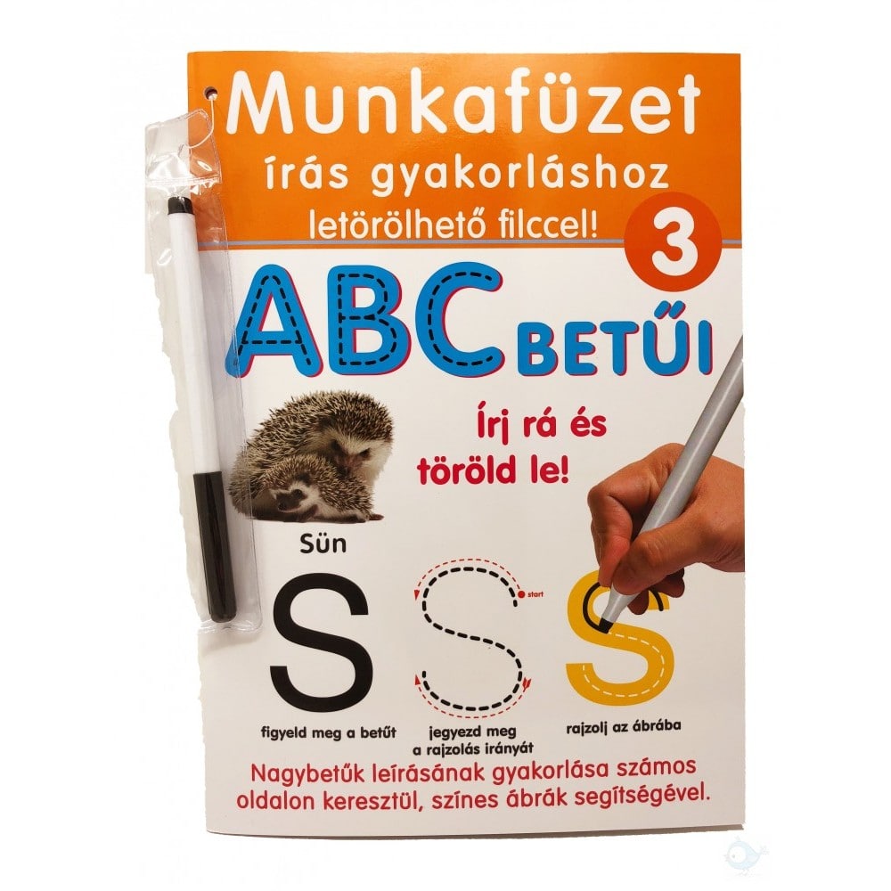 Írj rá és törölj - ABC Betűi Munkafüzet joc în limba maghiară
