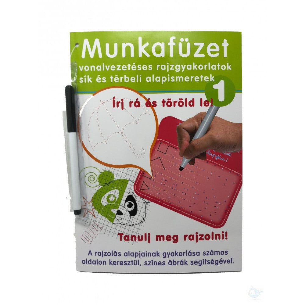 Írj rá és törölj - Tanulj meg rajzolni Munkafüzet joc în limba maghiară