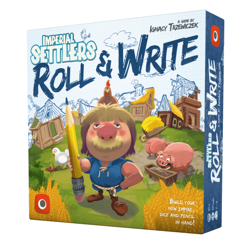 Imperial Settlers: Roll & Write-Portal Games-1-Jocozaur