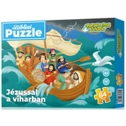 Puzzle Jézussal a viharban 64 de piese
