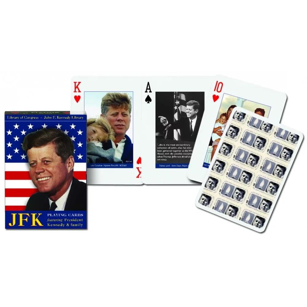 Pachet de cărți - John F. Kennedy