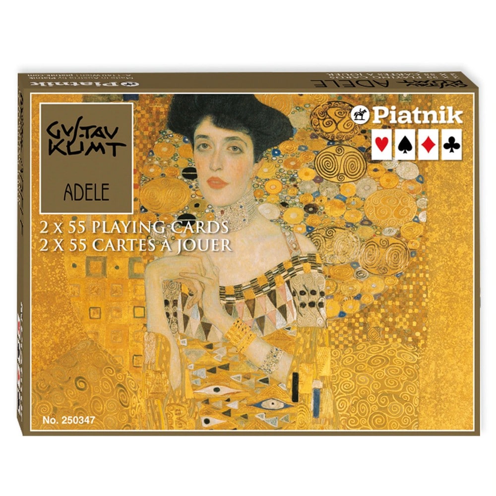 Set de cărți 2x55 - Klimt: Adele