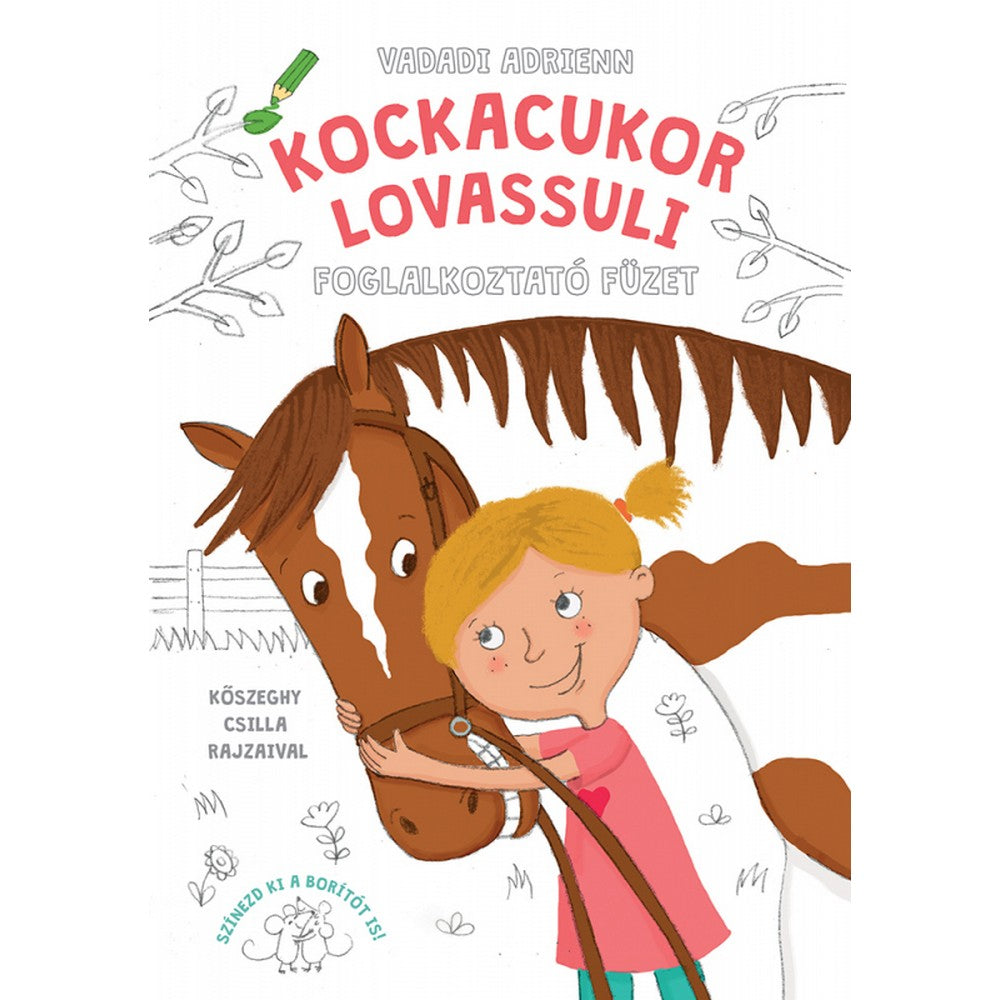 Kockacukor lovassuli foglalkoztató füzet Carte în limba maghiară