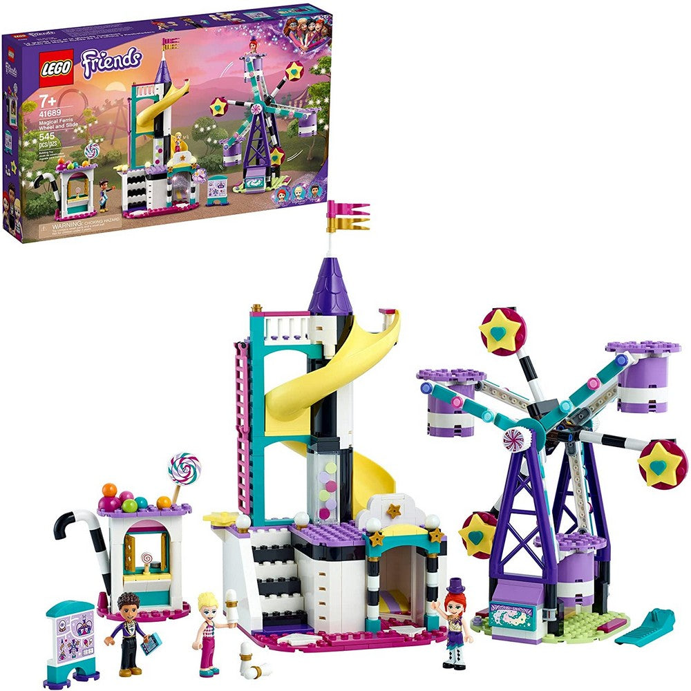 LEGO Friends -  Ferris Wheel magic si tobogan 41689, 545 piese