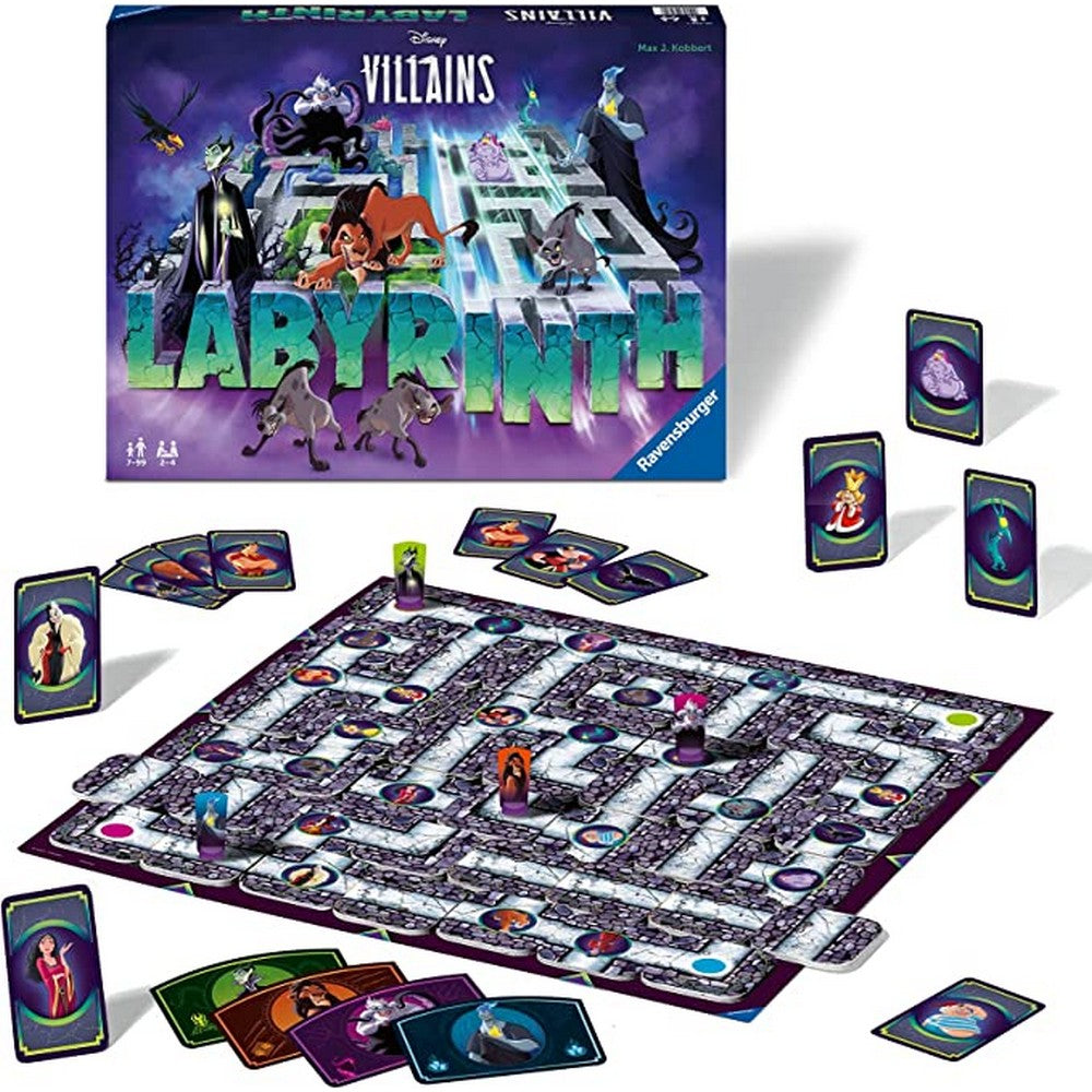 Labyrinth: Disney Villains, joc de societate multilingvistic