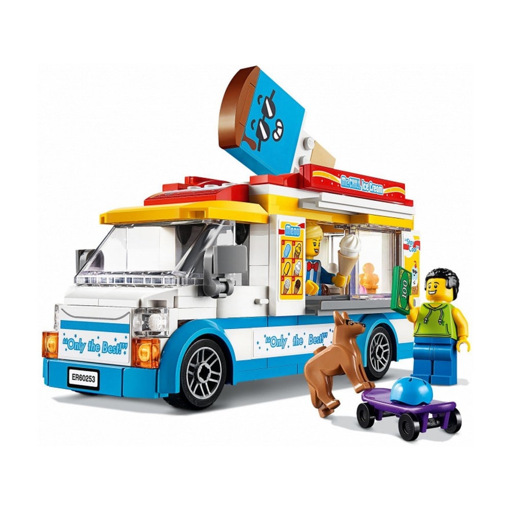 LEGO City -  Furgoneta cu inghetata 60253, 200 piese
