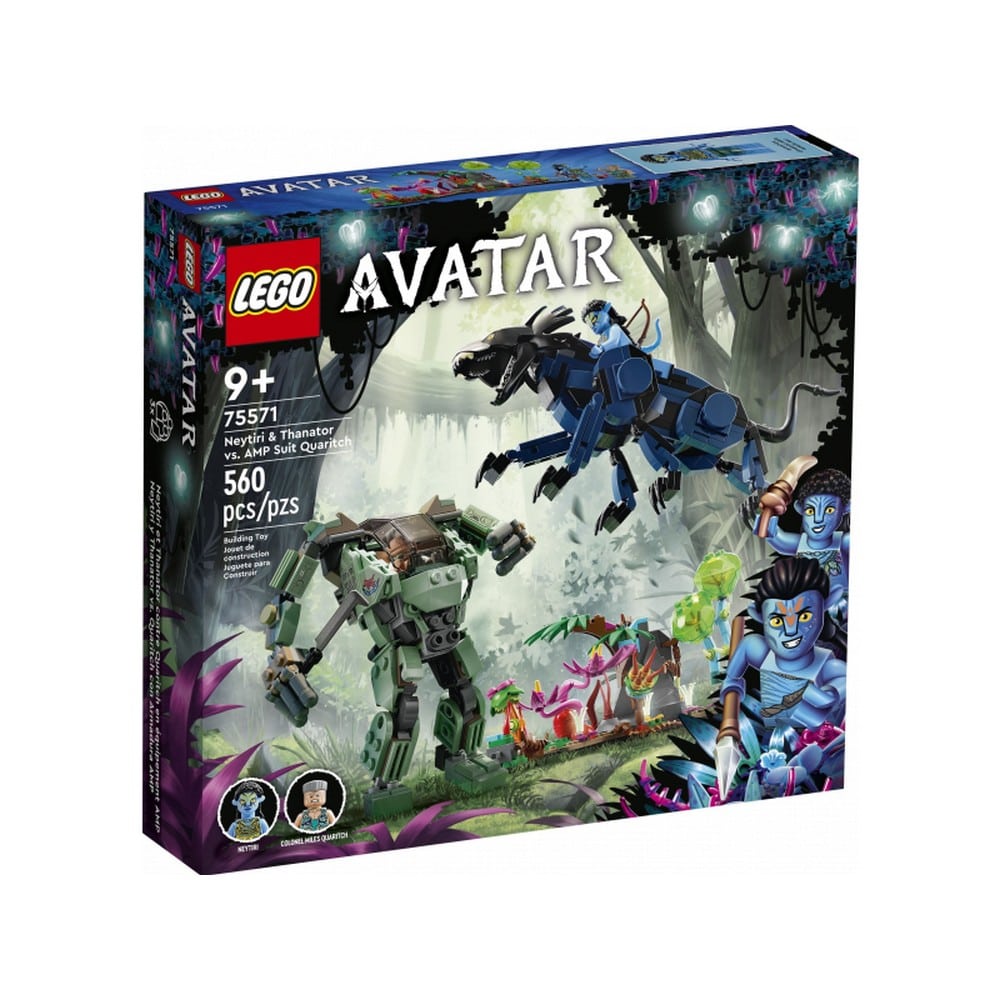 LEGO Disney -  Neytiri si Thanator vs. Robotul AMP Quaritch 75571, 560 piese