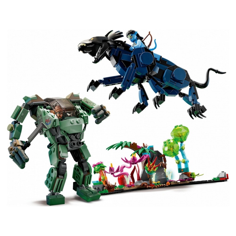 LEGO Disney -  Neytiri si Thanator vs. Robotul AMP Quaritch 75571, 560 piese