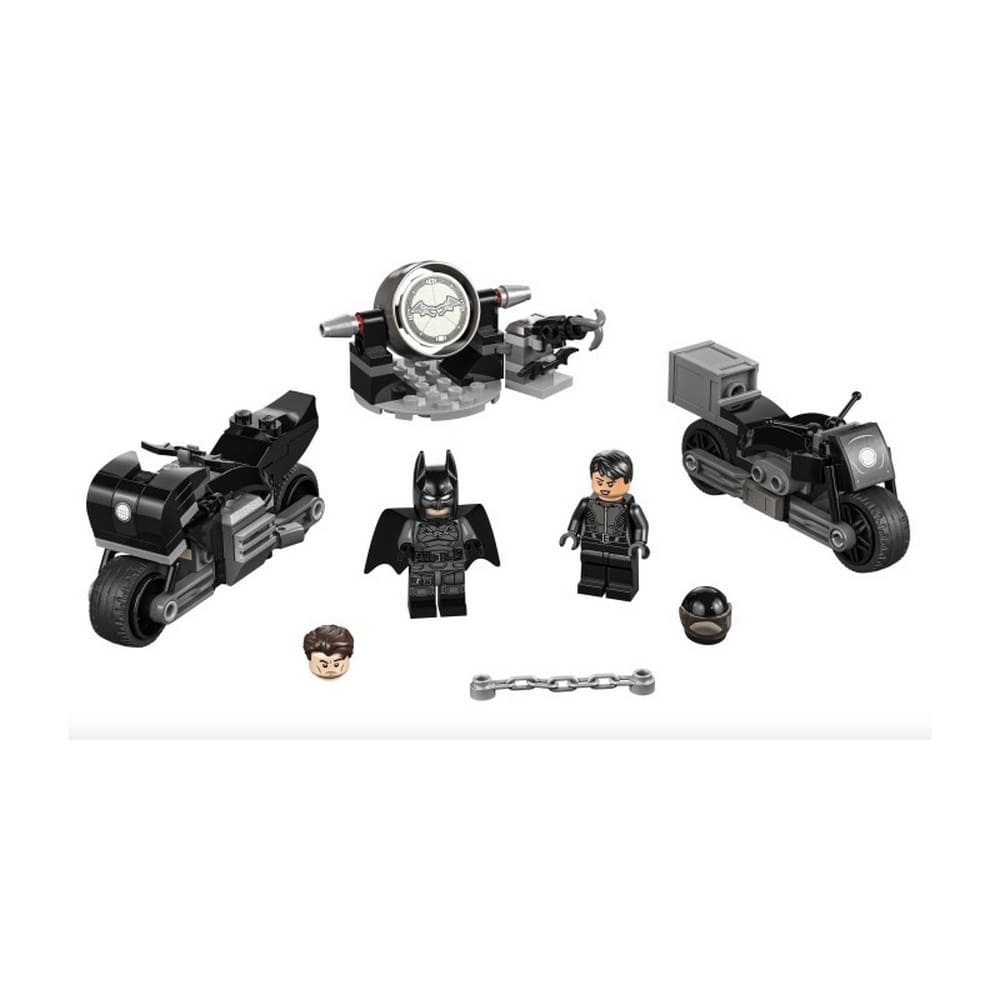 LEGO DC Super Heroes Batman & Selina Kyle Umarirea cu motociclete 76179, 149 piese