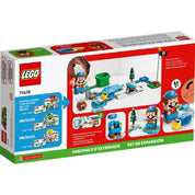LEGO Super Mario -  Set de extindere - Costum Mario Crio si Lumea Glaciara 71415, 105 piese