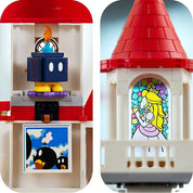 LEGO Super Mario Set de extindere Castelul lui Peach 71408, 1216 de piese