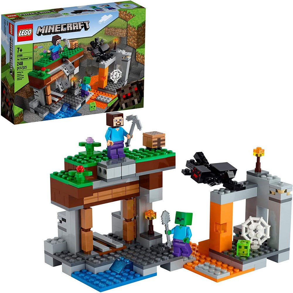 LEGO Minecraft -  Mina abandonata 21166, 248 piese