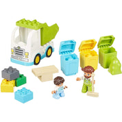 LEGO DUPLO -  Camion de gunoi 10945, 19 piese