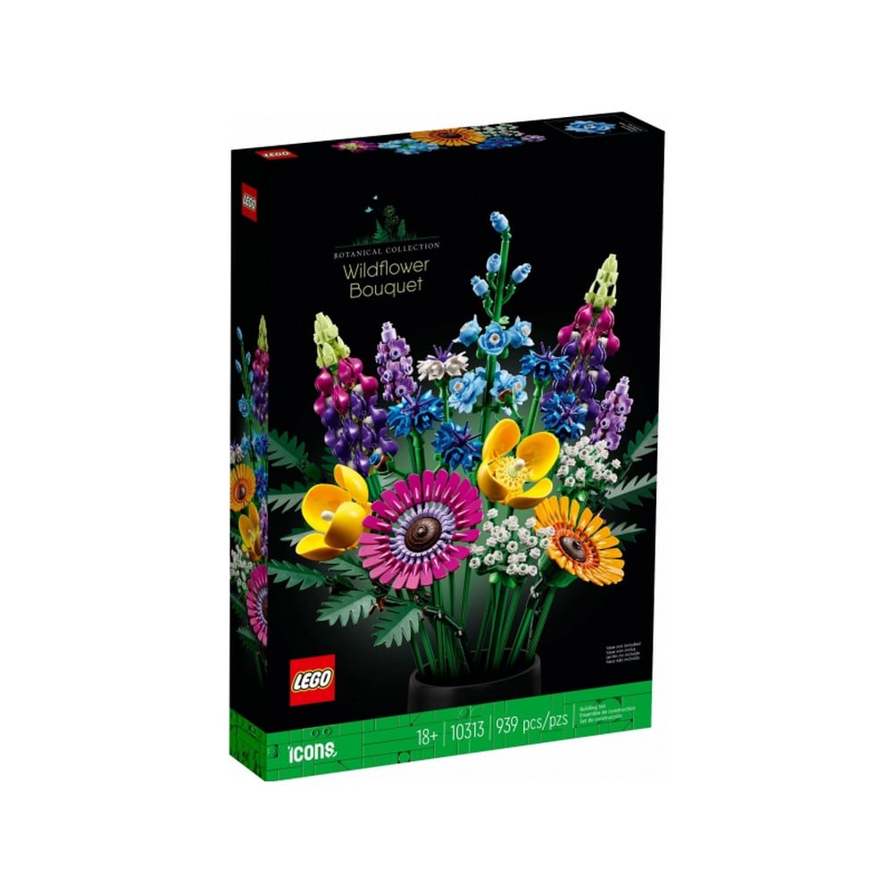 LEGO Colectia Botanica -  Buchet de flori de camp 10313, 939 piese