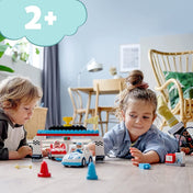 LEGO DUPLO Masini de curse 10947, 44 piese