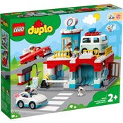 LEGO DUPLO -  Parcare si spalatorie de masini 10948, 112 piese