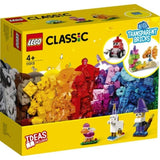 LEGO Classic Caramizi transparente 11013, 500 piese