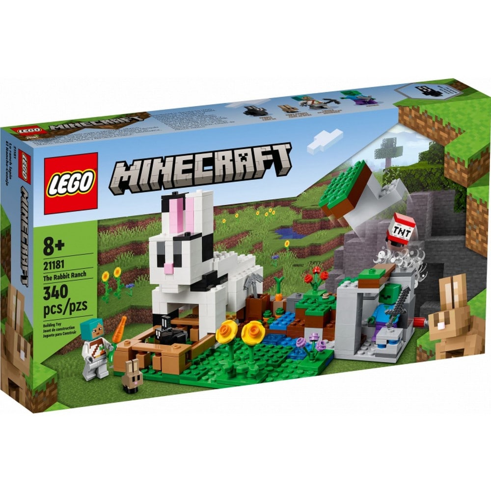 LEGO Minecraft Ferma cu iepuri 21181