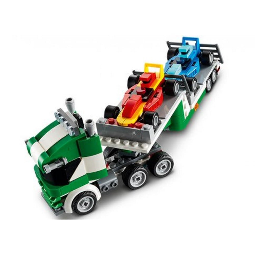 LEGO Creator -  Transportor de masini de curse 31113, 328 piese