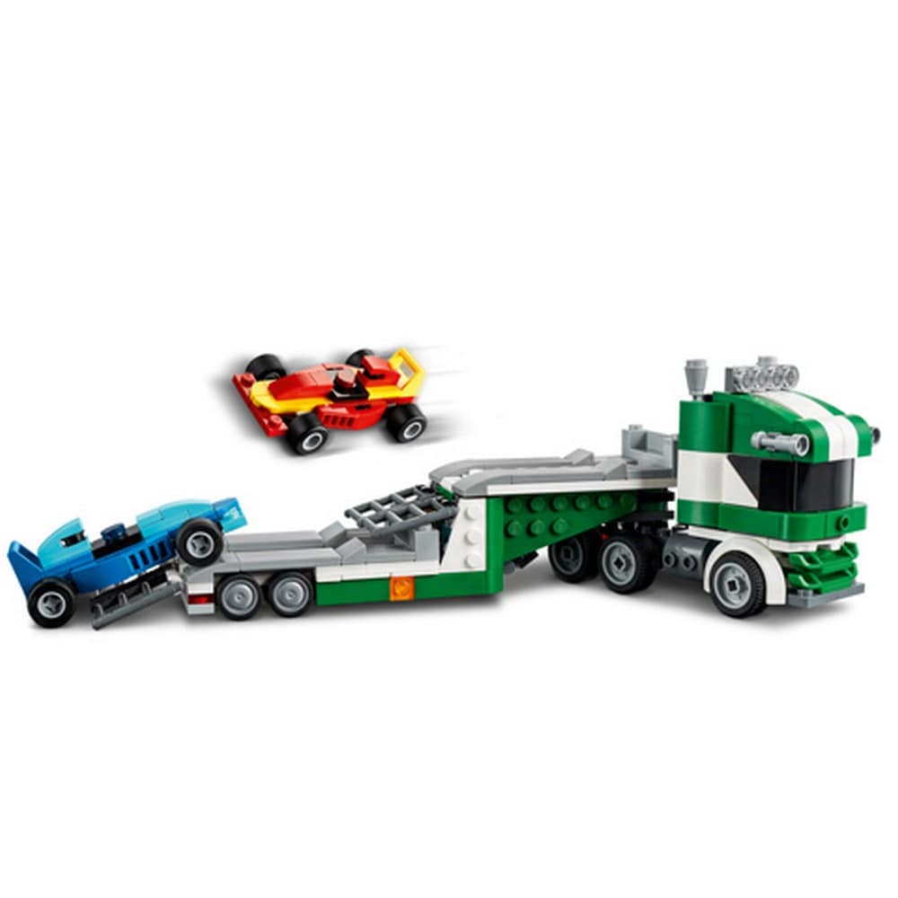 LEGO Creator -  Transportor de masini de curse 31113, 328 piese