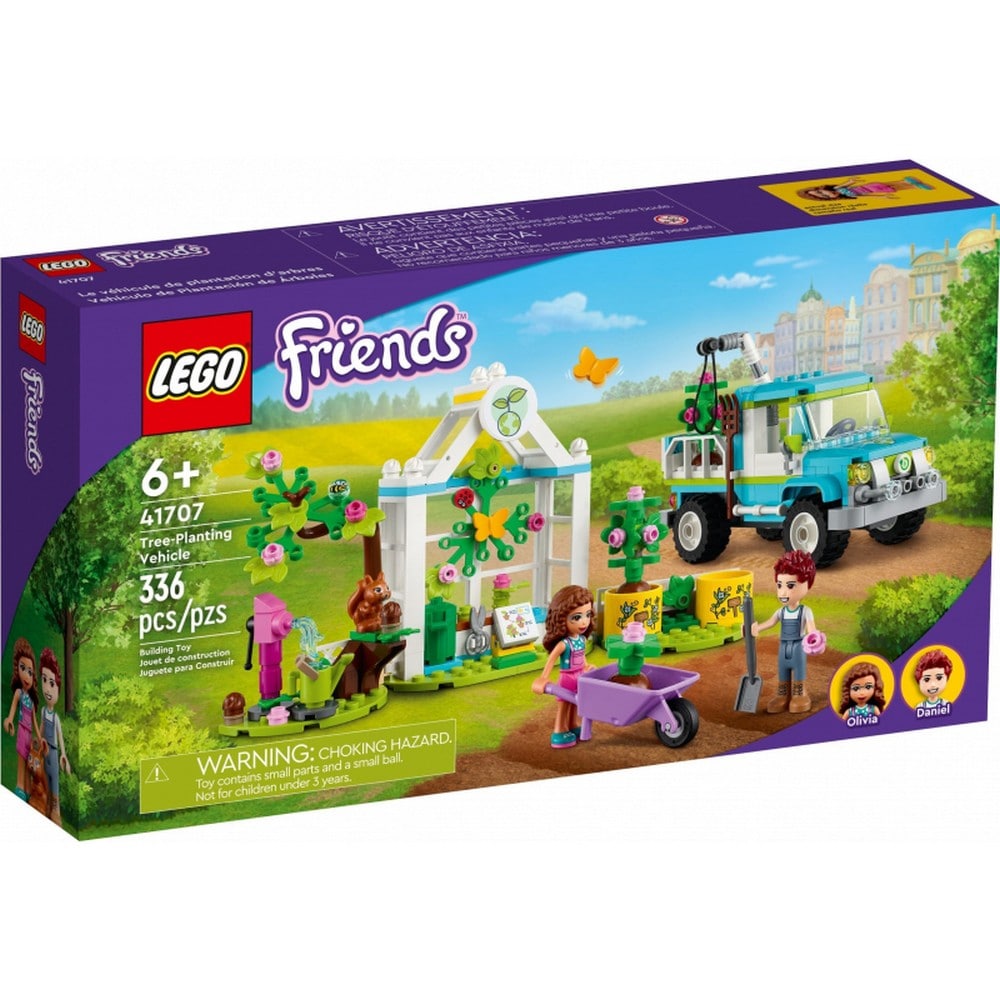 LEGO Friends -  Masina de plantat copaci 41707, 336 piese