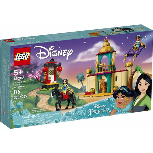 LEGO Disney Aventura lui Jasmine si Mulan 43208